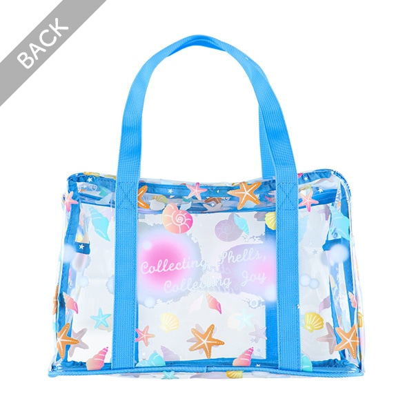 スクエア型ビーチバッグ（シェル）