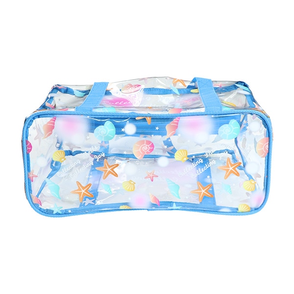 スクエア型ビーチバッグ（シェル）