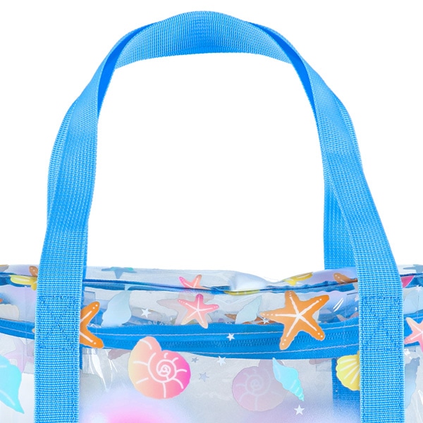 スクエア型ビーチバッグ（シェル）