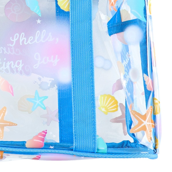 スクエア型ビーチバッグ（シェル）