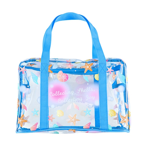 スクエア型ビーチバッグ（シェル）