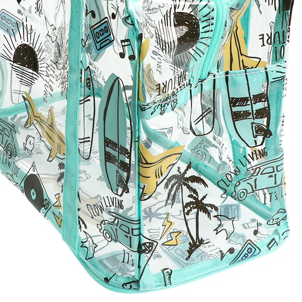 スクエア型ビーチバッグ（サーフ）