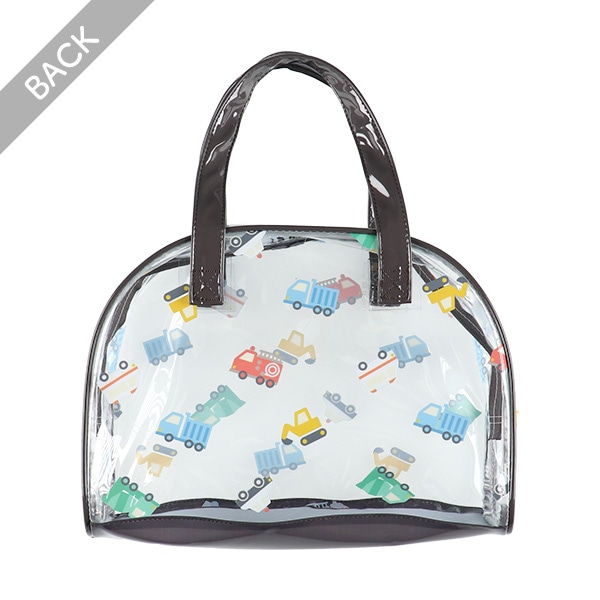 ボストン型ビーチバッグ（はたらくくるま）