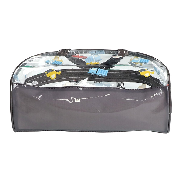 ボストン型ビーチバッグ（はたらくくるま）