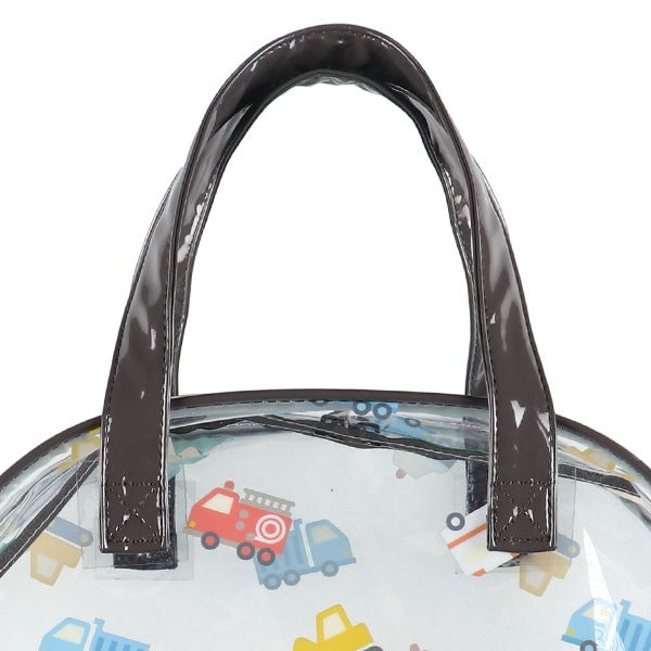 ボストン型ビーチバッグ（はたらくくるま）