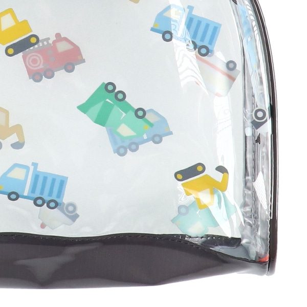 ボストン型ビーチバッグ（はたらくくるま）