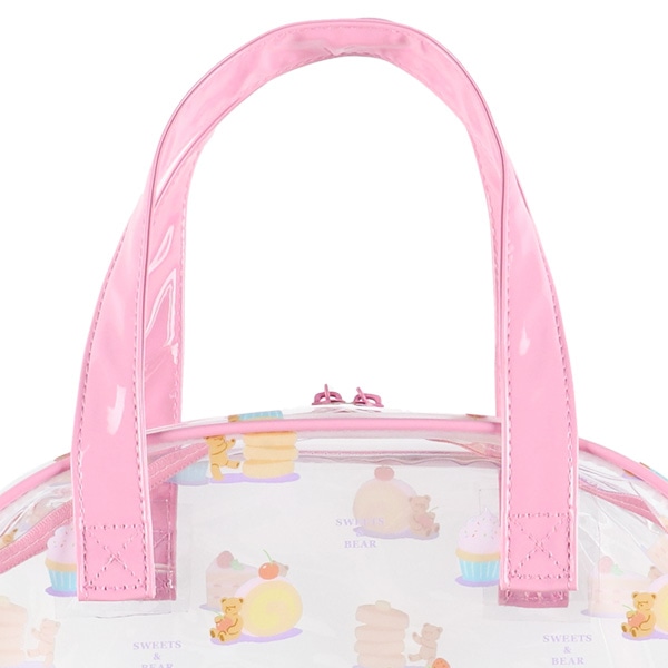 ボストン型ビーチバッグ（くまスイーツ）