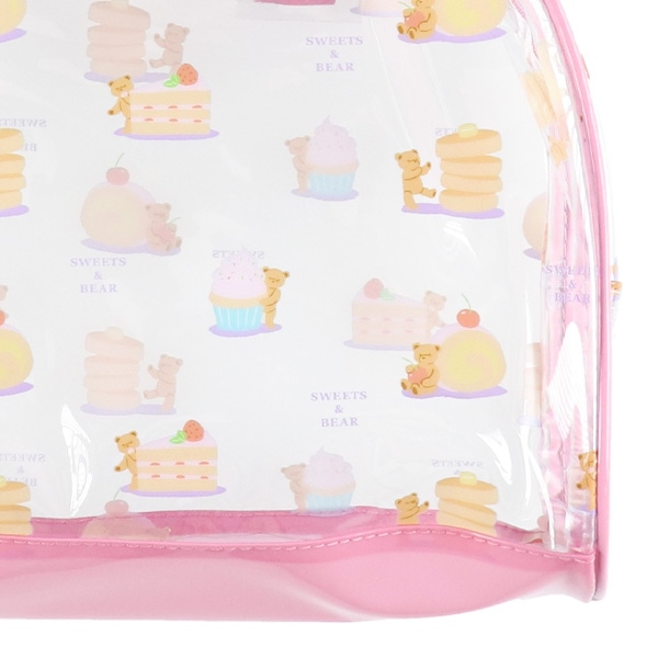 ボストン型ビーチバッグ（くまスイーツ）