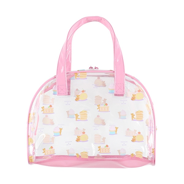 ボストン型ビーチバッグ（くまスイーツ）