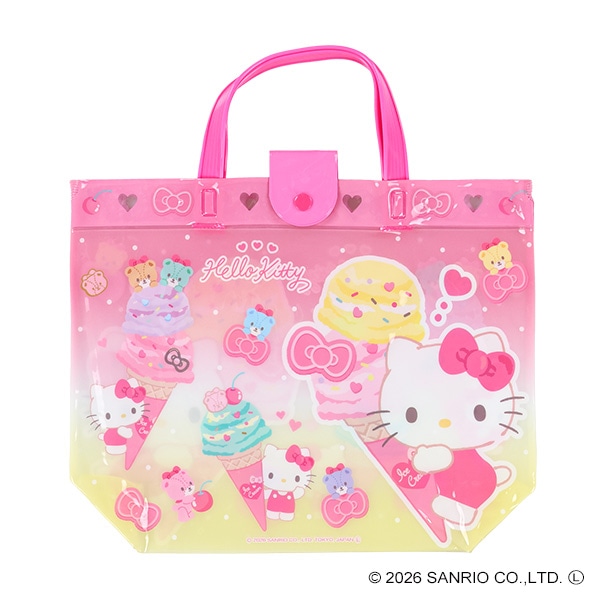 バケット型ビーチバッグ（ハローキティ）