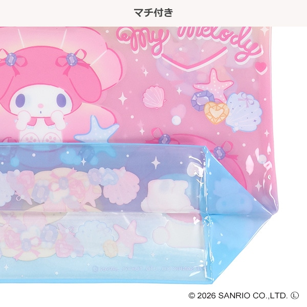 バケット型ビーチバッグ（マイメロディ）