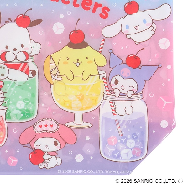 バケット型ビーチバッグ（サンリオキャラクターズ）