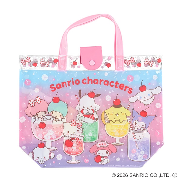 バケット型ビーチバッグ（サンリオキャラクターズ）
