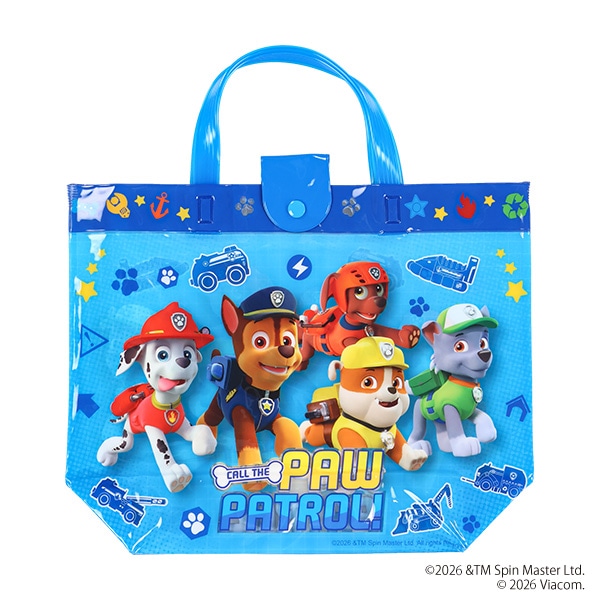 バケット型ビーチバッグ（パウ・パトロール ブルー）