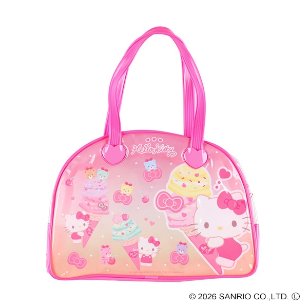 ボストン型ビーチバッグ（ハローキティ）