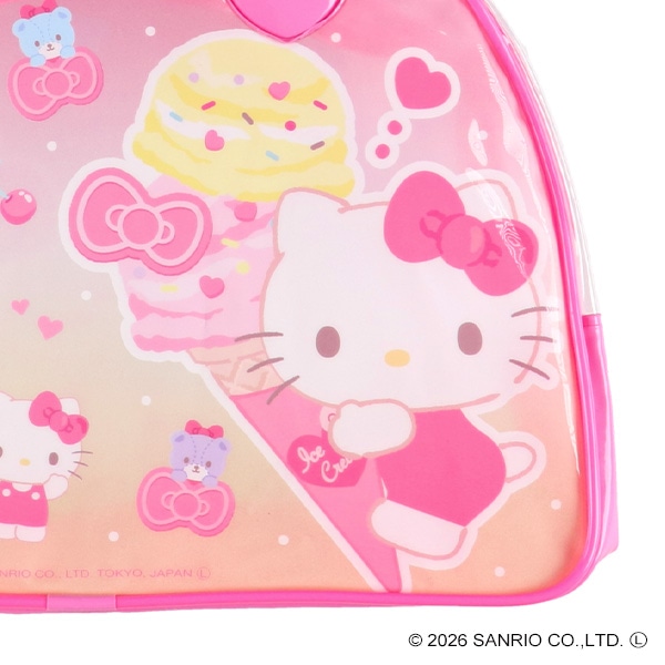 ボストン型ビーチバッグ（ハローキティ）