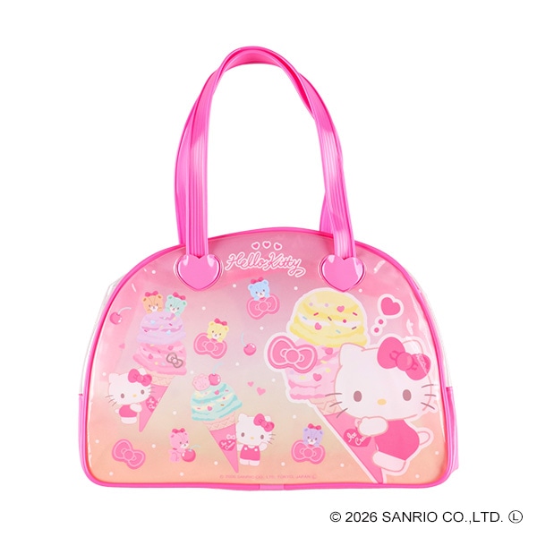ボストン型ビーチバッグ（ハローキティ）
