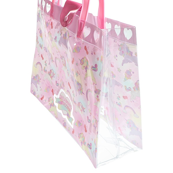 角型ビーチバッグL（ユニコーン）