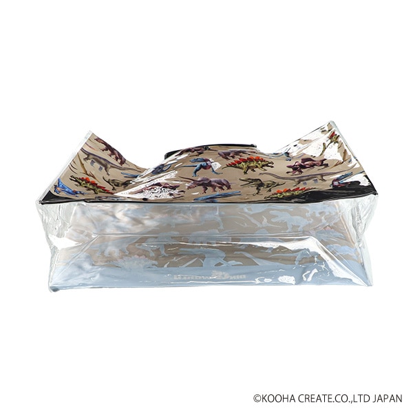 角型ビーチバッグL（ディノワールド）