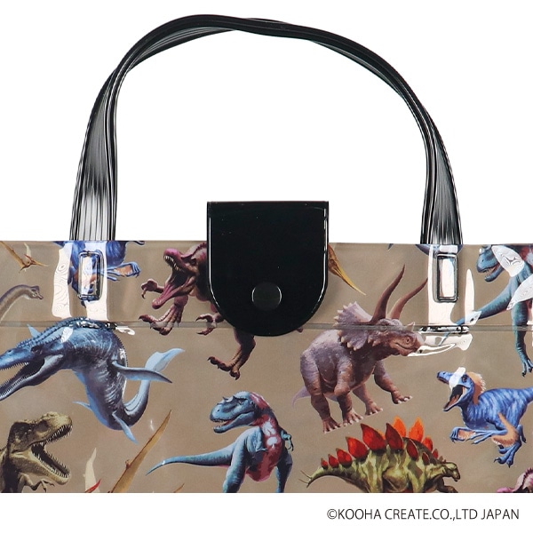 角型ビーチバッグL（ディノワールド）