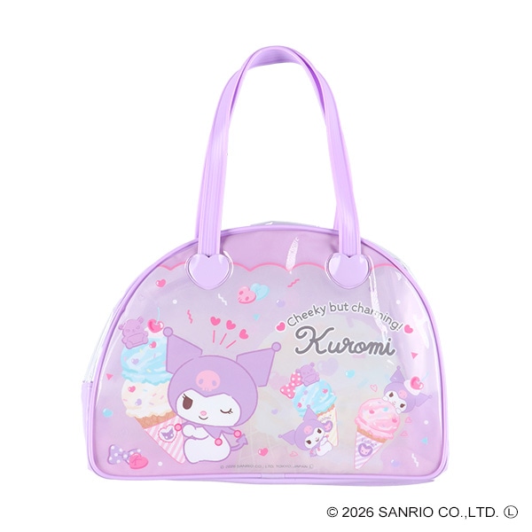 ボストン型ビーチバッグ（クロミ）