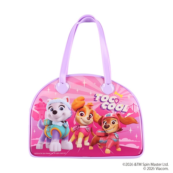 ボストン型ビーチバッグ（パウ・パトロール ピンク）