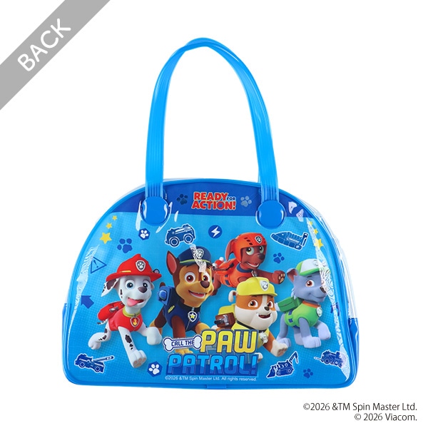 ボストン型ビーチバッグ（パウ・パトロール ブルー）