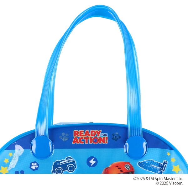 ボストン型ビーチバッグ（パウ・パトロール ブルー）