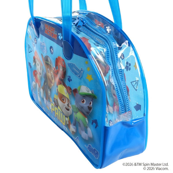 ボストン型ビーチバッグ（パウ・パトロール ブルー）