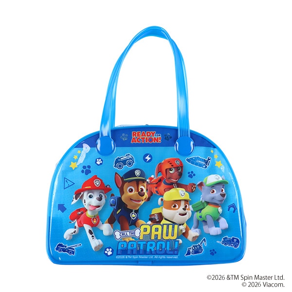 ボストン型ビーチバッグ（パウ・パトロール ブルー）