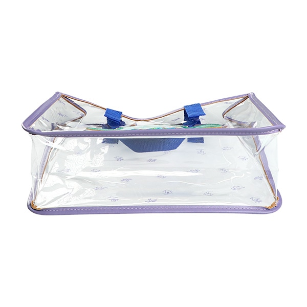 スパンコール入りクリアビーチバック（恐竜）