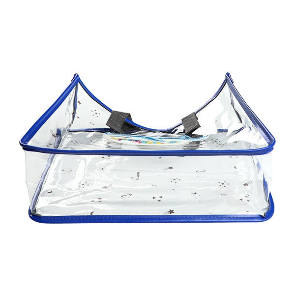 スパンコール入りクリアビーチバック（くじら）