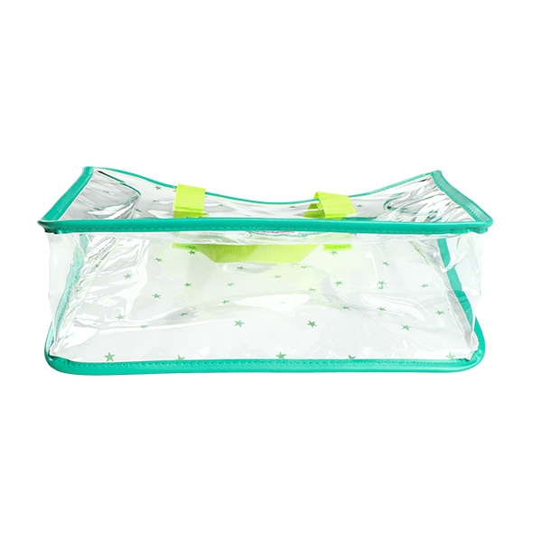 スパンコール入りクリアビーチバック（すいか）