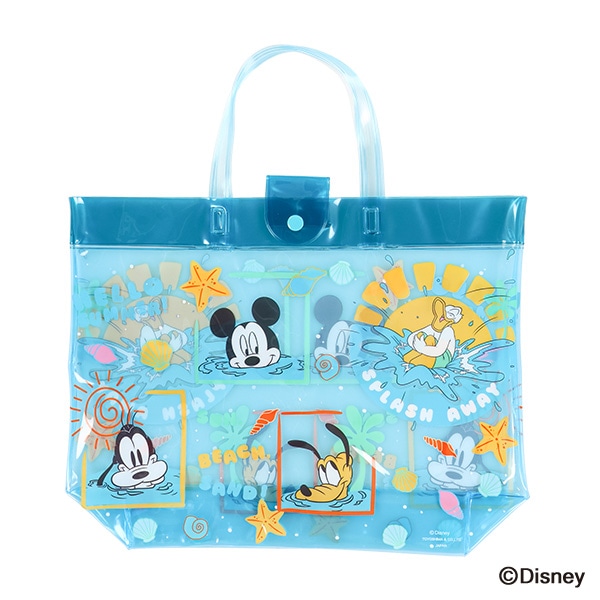 バケット型ビーチバッグ（ミッキーマウス）