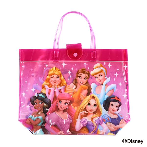 バケット型ビーチバッグ（ディズニープリンセス）