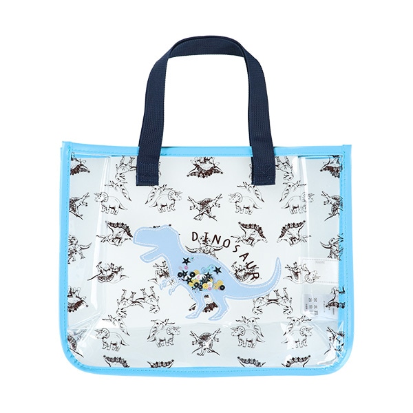 スパンコール入りクリアビーチバッグ（テイラノ）