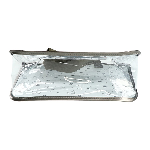 スパンコール入りクリアビーチバッグ（パトカー）