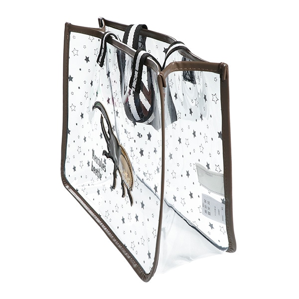 スパンコール入りクリアビーチバッグ（ヘラクレス）