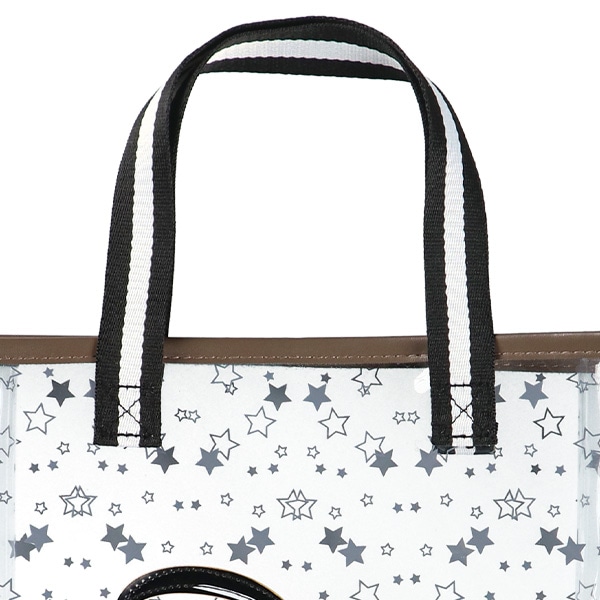 スパンコール入りクリアビーチバッグ（ヘラクレス）