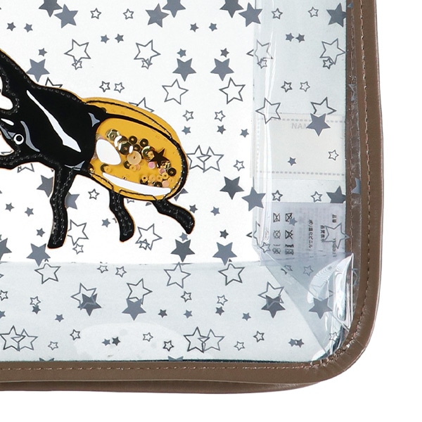 スパンコール入りクリアビーチバッグ（ヘラクレス）