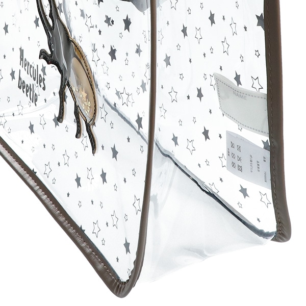 スパンコール入りクリアビーチバッグ（ヘラクレス）