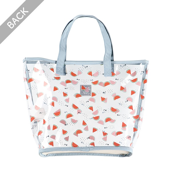 底メッシュビーチバッグ（スイカ）