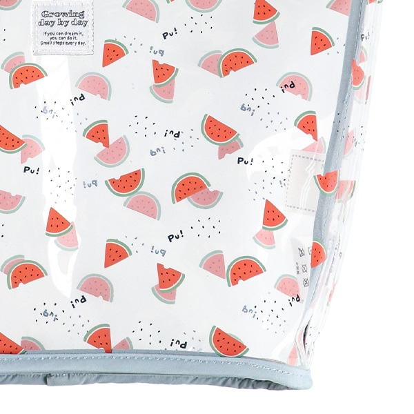 底メッシュビーチバッグ（スイカ）