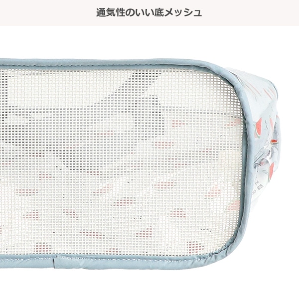 底メッシュビーチバッグ（スイカ）