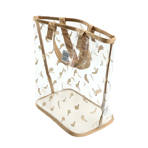 底メッシュビーチバッグ（バナナ）