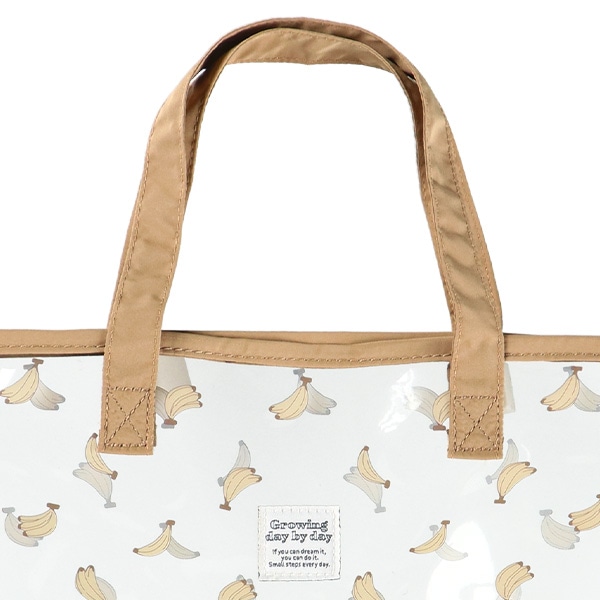 底メッシュビーチバッグ（バナナ）