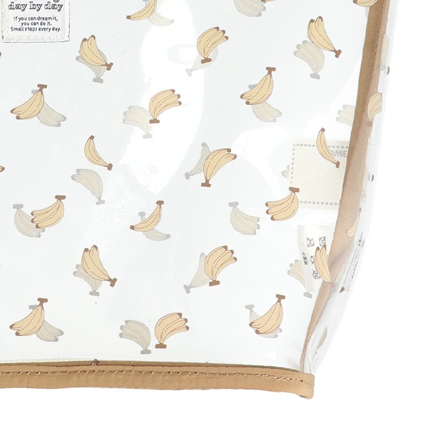 底メッシュビーチバッグ（バナナ）