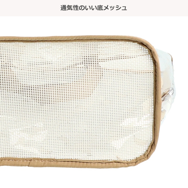 底メッシュビーチバッグ（バナナ）