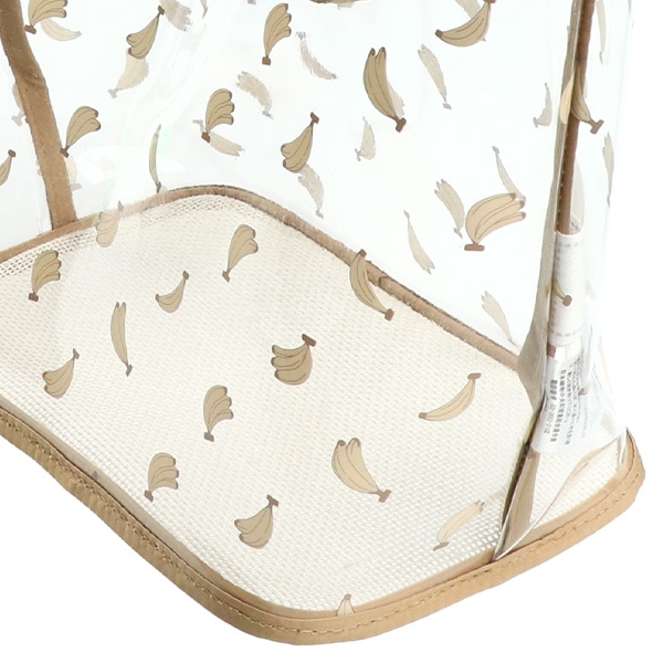 底メッシュビーチバッグ（バナナ）