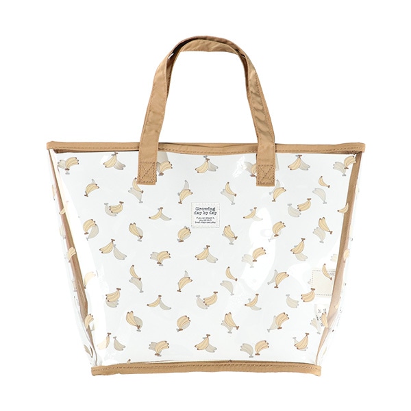 底メッシュビーチバッグ（バナナ）